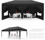 10x20ft Pop Up Canopy Heavy Duty Commercial Instant Tent Waterproof Party Gazebo