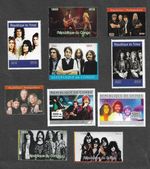 MUSIC GROUPS LEGENDS STAMPS COLLECTION ALL DIFFERENT MNH & F.USED  2   9.10.26