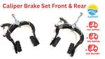 Old School Caliper Brake Bicycle Mountain Caliper Brake Set Black BMX MTB Bikes
