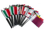 World Cup Flags Pack Football 2026 All 48 Country Flags Hand Wavers Desk Flags
