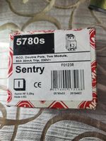 MK 80 AMP 30mA DOUBLE POLE RCD TYPE AC K5780S SENTRY