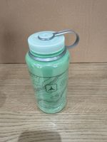 Brand New TAD Triple Aught Design Nalgene 32oz Wide Mouth, Glow In The Dark Topo