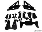 SuperATV Rear Frame Stiffer Gusset Kit For Polaris Ranger 1000 2017-2021