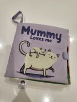 Jellycat Mummy Loves Me Cloth Baby Book Buggy Toy