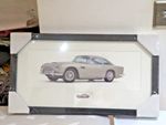 FRAMED ASTON MARTIN DB5  MONTAGE BRITISH AUTO LEGENDS ROYAL MAIL LTD 2013 NEW