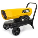 JCB Diesel Space Heater 20kW 70,000BTU 496m3 Portable Kerosene Workshop Garage