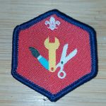 UK Scouting Beaver Scout My Skills Challenge Badge OLD LOGO