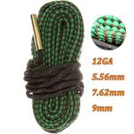 Multi-Caliber Gun Bore Cleaning Kit – .22, .223, .38, 5.56mm, 7.62mm & 12GA Barr
