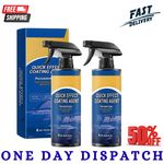 2x 120ml Car Quick-Acting Coating Agent Spray,Car Coating Spray,Multi-functional