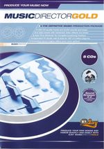 eJay Music Director GOLD - 5 CD's - Complete Production Package - Brand New