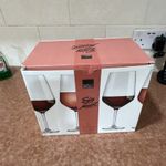 6 Wine Glasses New With Box