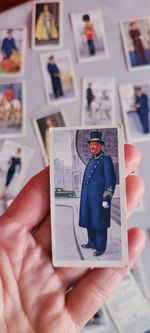 1956 Priory Tea Co.I-spy People In Uniform 24 Pieces Trade Cards London Vintage