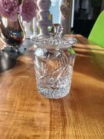 Tyrone Crystal Preserve Honey / Jam Jar with Lid "Slieve Donard"