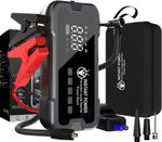 Instant Power 4000A USB Car Jump Starter, Power bank, Air Compressor, Case