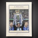 Jose Mourinho signed print - Chelsea League Champions 2004/05 £99