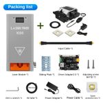 K60 60W Optical Power Laser Head 450nm Blue Light for CNC Engraver Cutting DIY