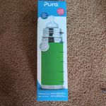 Pura Kiki 9oz/260ml Insulated Stainless Steel infant baby Bottle, Plastic-Free