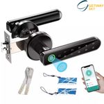 Smart Fingerprint Door Lock 4-in-1 Electronic Handle Keyless Security Lock