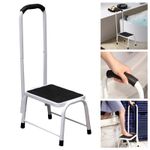Caravan Step Stool with Handle Non Slip Rubber Multipurpose Use For Tread Safety