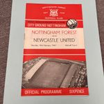 (12) FA Cup 4th Round Nottingham Forest v Newcastle United 18.2.1967