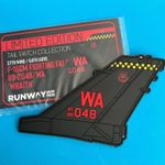 USAF Nellis AFB F-16 Viper Tail Patch PVC WRAITH 89-2048 RARE limited RAF Falcon