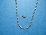 VERTICAL BLIND CONTROL CHROME METAL TILT CHAIN FOR NARROW SYSTEM
