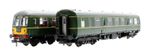 Bachmann OO Gauge 31-327 BR Green Class 105 Two Car DMU