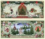 Holiday Cheer 1 Million Dollars Christmas Color Novelty Money Great Xmas Present