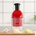 Geedel Slap Food Chopper, Easy to Clean Manual Hand Vegetable Chopper Dicer