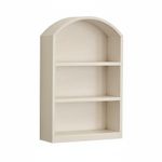 Arched Top Cabinet Solid Wood Desktop Organizer Compact