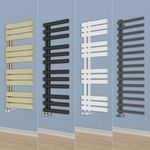 Designer Flat Panel Heated Towel Rail Ladder Radiator Oval Column D-shape Rads