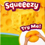 Squeeze Cheese - Extra Large Soft Squishy Cheese Blocks Adult Novelty Toys