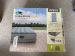 Intex Dura-Beam Plus Mid-Rise Comfort Single Air Bed 64157 USB Pump 99x191x36cm