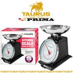 5 KG Vintage MANUAL Kitchen Scales TRADITIONAL Home Food WEIGHING Steel Bowl UK