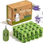 600 Dog Poop Bags Rolls Poo Waste Biodegradable Doggy Large Strong Thick Pet Eco