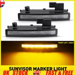2x Sunvisor LED Amber Marker Light For Scania Next Gen Tuck Front Top 2252783 Uk