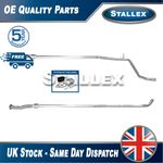Fits Fiat Panda 2012-2015 1.2 Exhaust Pipe + Fitting Kit Centre Stallex 51925613