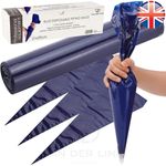 VDL Blue Disposable Piping Bags PROFESSIONAL Strong Cake Decorating Baking