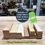 Mixed Hardwood Craft Blanks. Lot B102