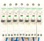SCHNEIDER ACTI 9 iC60H RCBO 6a 10a 16a 20a 25a 32a 40a 45a Curve B C Type A
