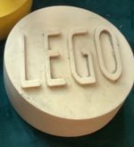 1 x Vintage Shop Display Sign Lego