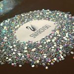 Swarovski crystals AB flat back stones gems rhinestones for design 30 piece
