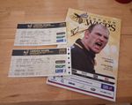 Signed Wasps v Sale Sharks 2005 Premiership Semi Final Programme & Two Tickets.