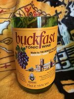 Buckfast Drinking Glass | Free postage | Birthday Gift | Secret Santa Etc