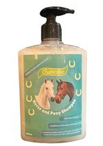 Chamcotec Horse & Pony Shampoo Pump Bottle, No Tears Formula, Odour Control