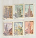 MADAGASCAR CHURCH CATHEDRAL CATHEDRAL STAMPED
