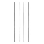 4pcs High Temperature Resistant Tungsten Wire Pre-Cut Refractory Firing Wire