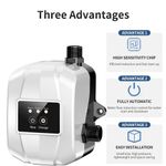 150W Smart Shower Pump 24V Automatic Water Pressure Booster Pump 34L/min