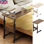 Portable Over Bed Chair Table Hospital Overbed Height Adjustable Laptop Tray UK