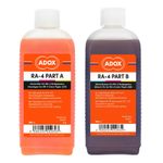 ADOX RA-4 Colour Paper Developing Kit Developer & Bleach Fix - Makes 2.5L